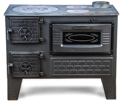 Отопительно-варочная печь МастерПечь ПВ-04 с духовым шкафом, 7,5 кВт в Севастополе