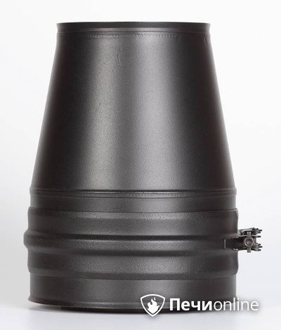 Комплектующие дымохода Schiedel Конус д.150 PM25 (Черный) Permetr в Севастополе