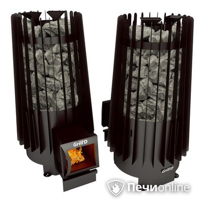 Дровяная печь-каменка GrillD Cometa Vega 180 long Pro в Севастополе