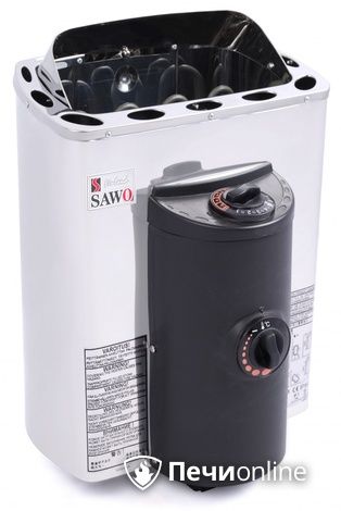 Электрокаменка для сауны Sawo Mini X MX-30NB-Z с пультом управления в Севастополе
