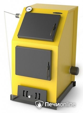 Твердотопливный котел TMF Оптимус Электро 25кВт АРТ ТЭН 6кВт желтый в Севастополе