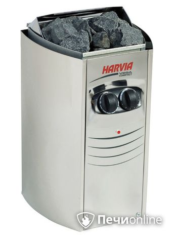 Электрокаменка для сауны Harvia Vega Compact ВС35 со встроенным пультом (HCB350400S) в Севастополе